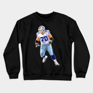 Zack Martin #70 Wall Guard Crewneck Sweatshirt